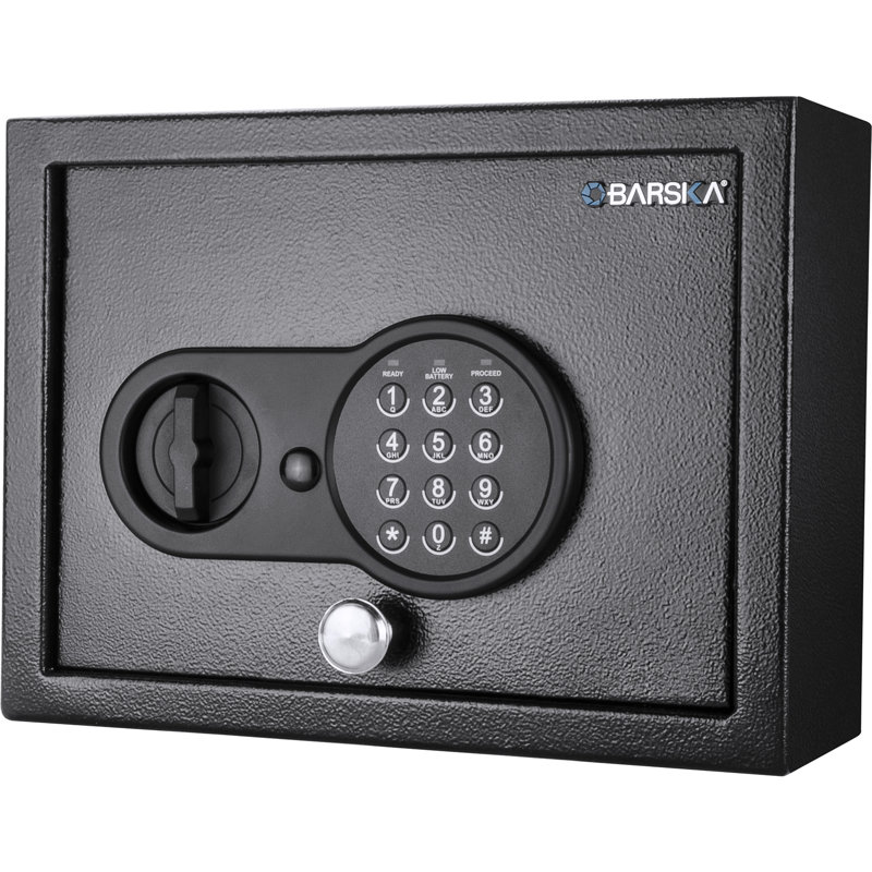 0.15  CU FT TOP OPENING KEYPAD SECURITY SAFE