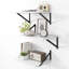 Tablettes flottantes pour le mur, ensemble de 3 tablettes flottantes de 12 pouces de profondeur