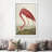 American Flamingo by John Audubon - Floater Frame Painting on Canvas-1482151767-1482151760