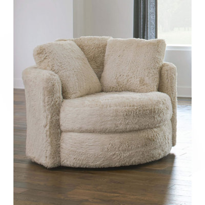 Fauteuil rond 1pc de style contemporain