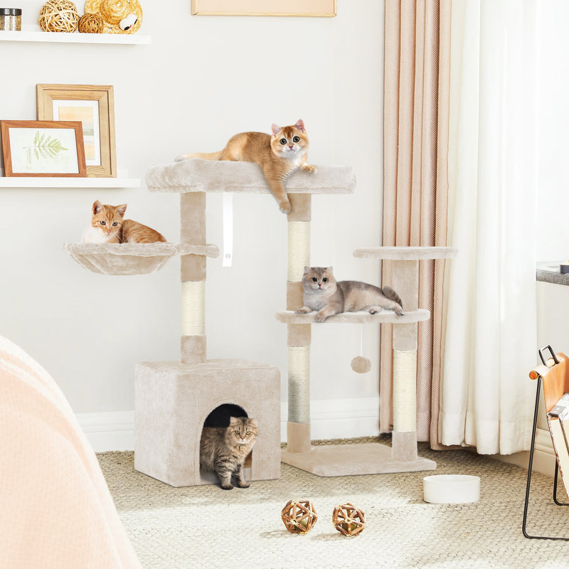 Arbre à chat 33 "Chuipek, Beige