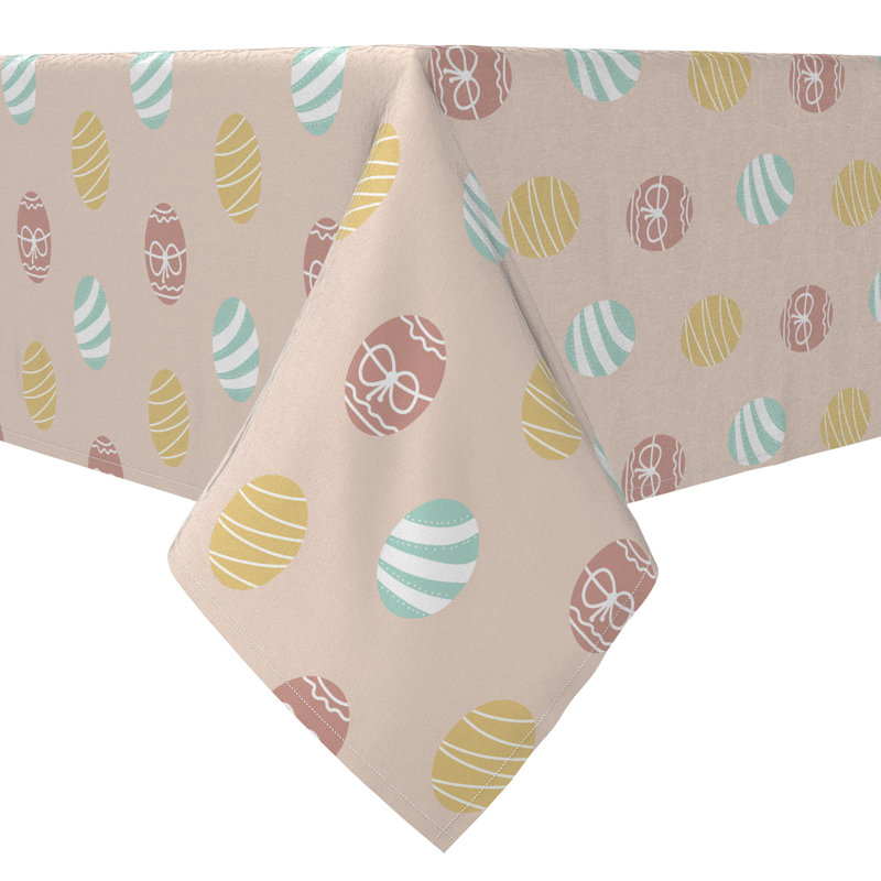 Follmer Rectangular Cotton Twill Tablecloth