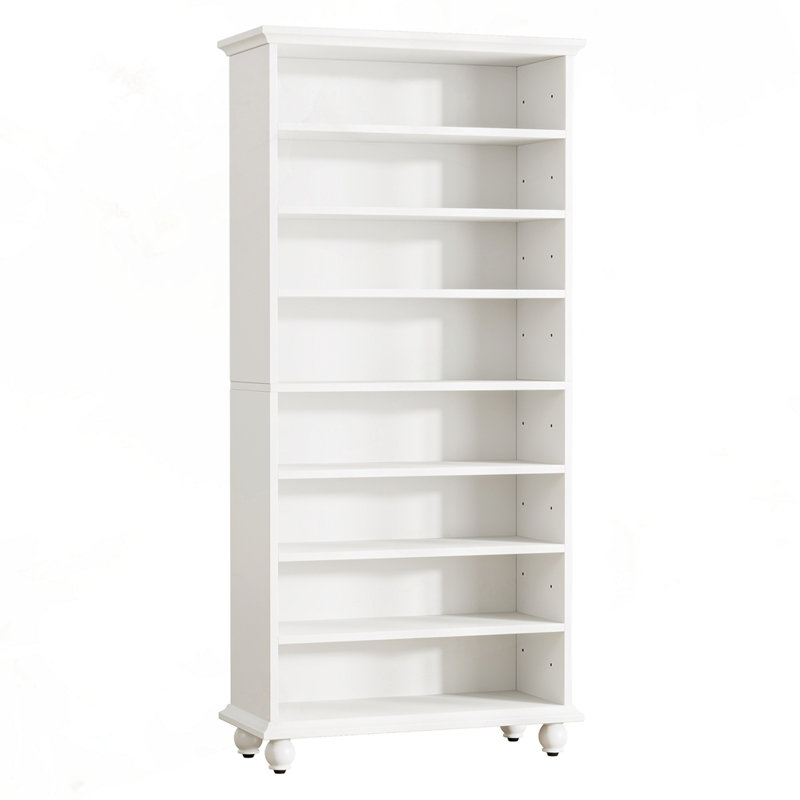 28.35" White 8-Tier Shoe Storage Cabinet With LED Light