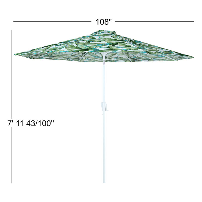 Parasol de marché 9 pi Saip