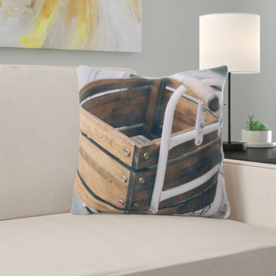 Microsuede Throw Pillow