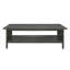 Ensemble de table basse et deux tables de bout de style classique, ensemble de table d'appoint 3 pièces, table centrale