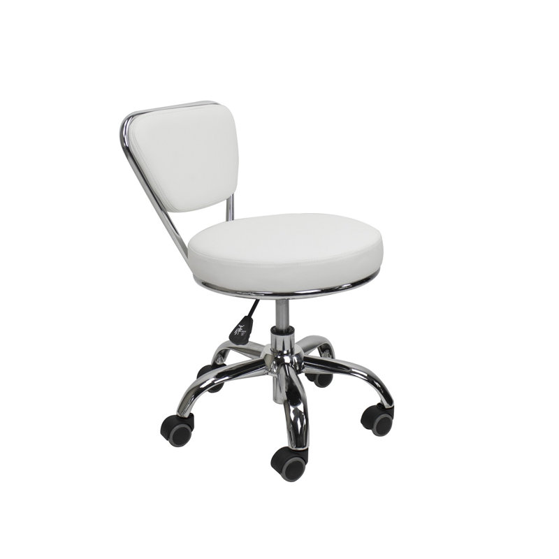 Tabouret de laboratoire Dayton, Blanc