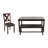 Donahue 6 - Person Four Leg Dining Set-446909171-528601973