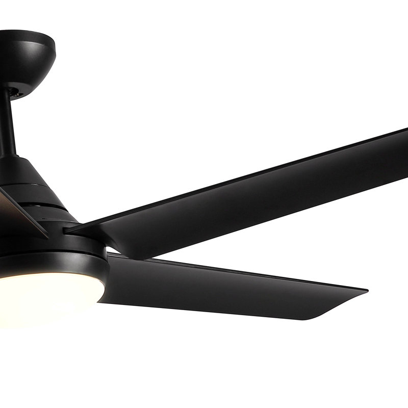 48" Modern Contemporary  Led Ceiling Fan With Remote Control