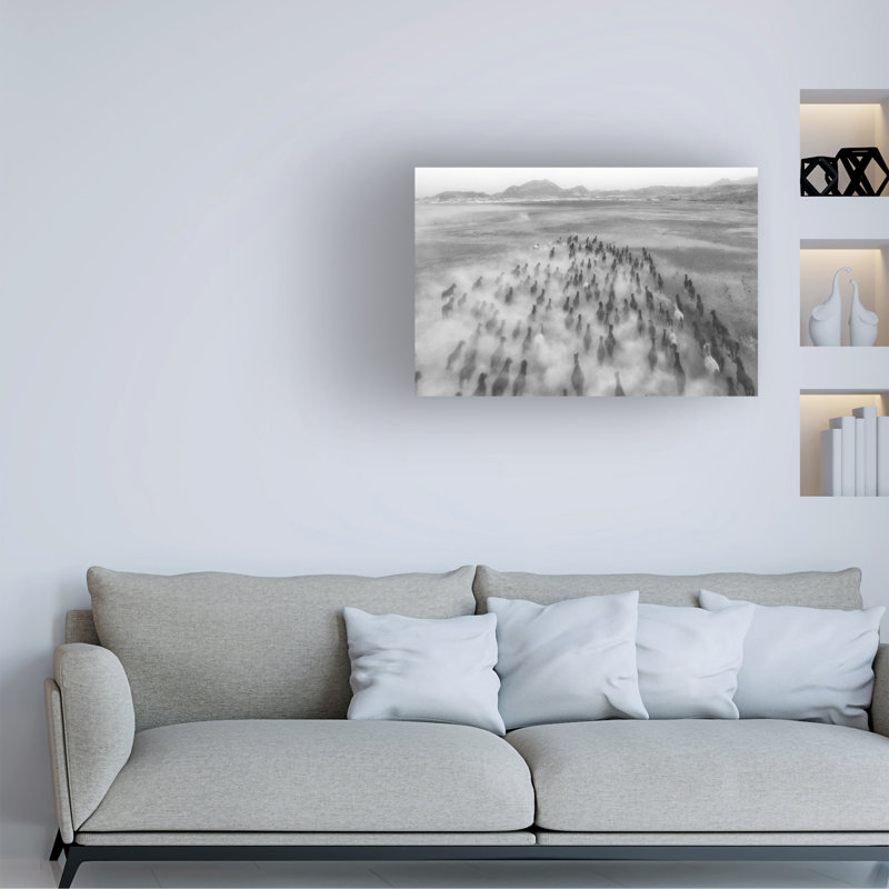 Art sur toile Aumitcanan Rush Hour, H 12 po x l 19 po