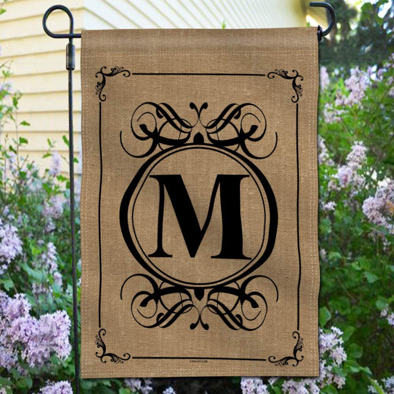 Drapeau de jardin en polyester 18 po x 12 po Johnica Classic, M