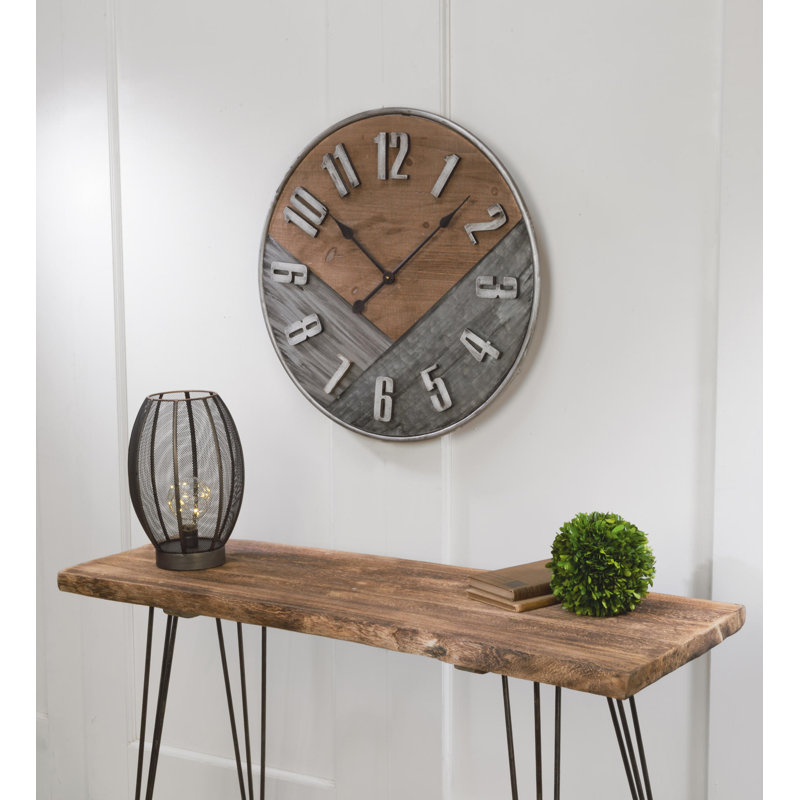 Colman Metal Wall Clock