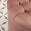 Repose-pieds rond avec rangement en velours Briana-617450945