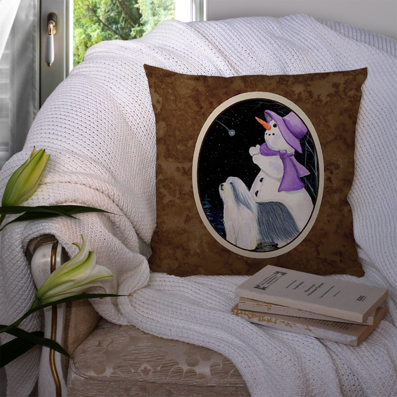 Coussin Snowman
