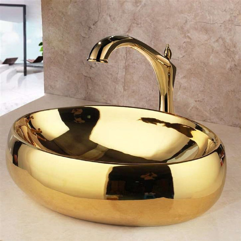 Ensemble de distributeur de savon à capteur sans contact Cancun Gold