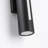 Modern Black Linear LED Outdoor Wall Light