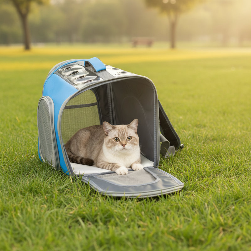Sac à dos pour chat et chien, Blue
