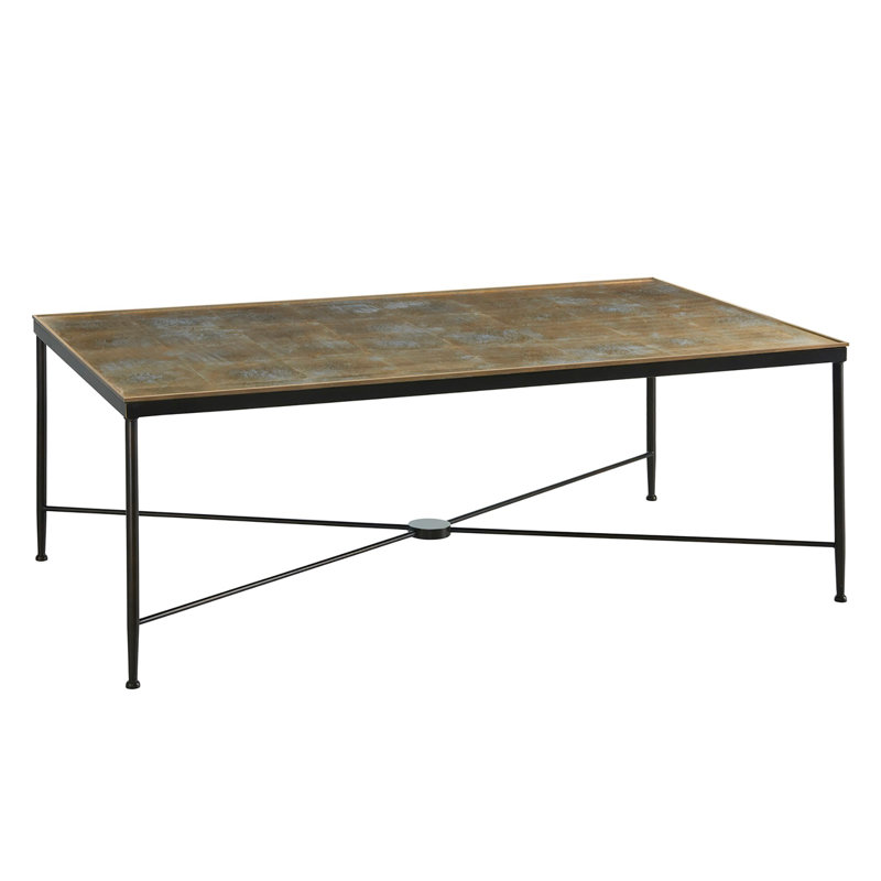 Glass Top Single Coffee Table
