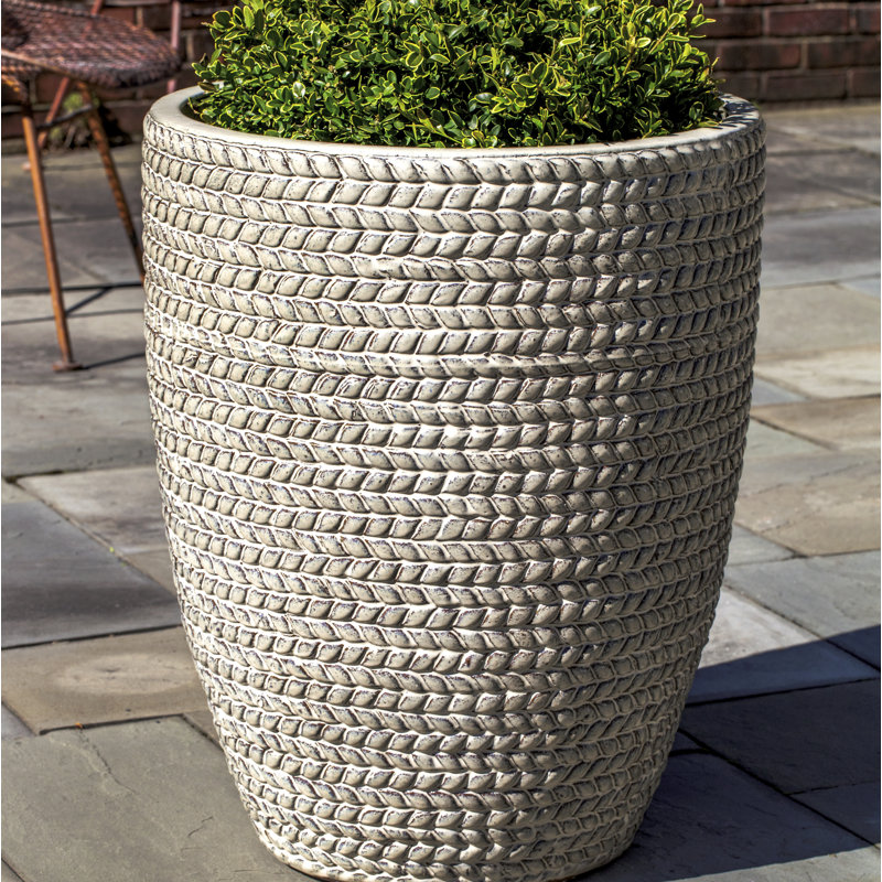 Sisal Handmade Planter, Cream