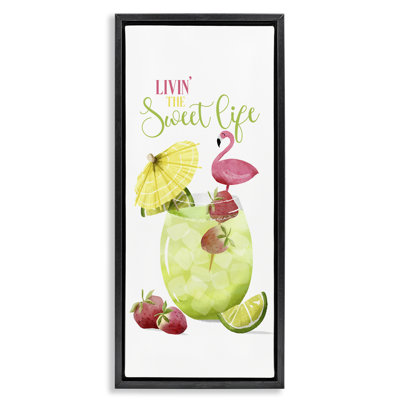  Sweet Life Summer Drink Canvas Wall Art by Deane Beesley