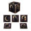 Coffret-cadeau d'Halloween à peindre avec des diamants, kit DIY. Motifs sur les cinq côtés, idéal pour ranger des cadeaux d'Halloween ou comme décoration.-1951117831
