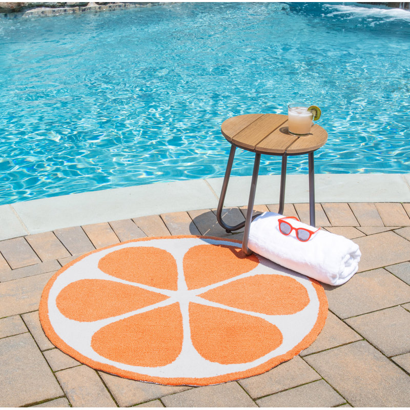 Cucina Synthetic Floral Rug