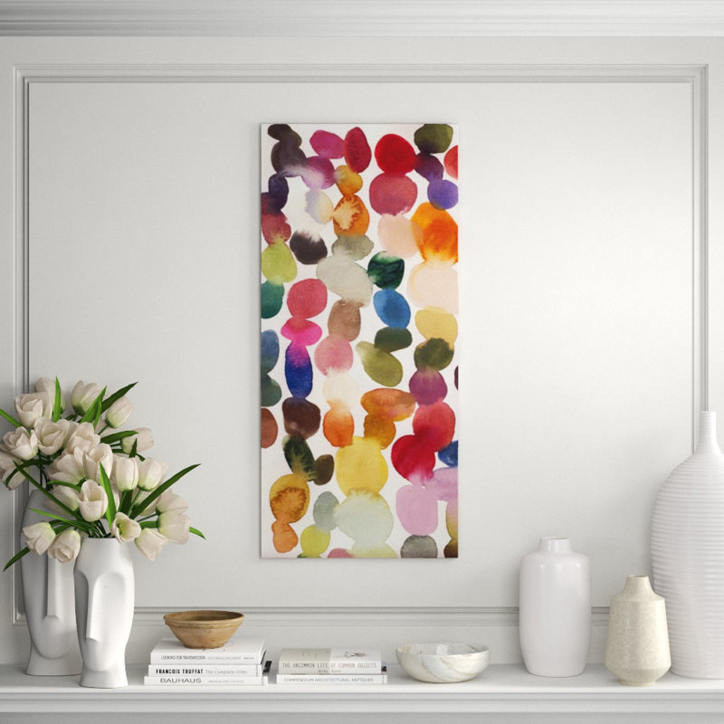 Jellybeans I Print by Emma Brooks, 44" H x 20" W, Glass Coat