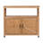 Wooden Patio Bar Table Set With Storage, Buffet Cabinet Sideboard For Outdoor And Indoor-2047972371