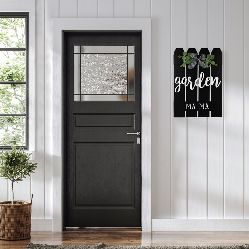 Panneau mural en bois Garden Ma Ma - 19,25 po