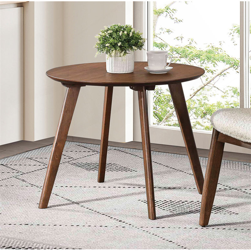 Table d'appoint contemporaine de style Mid-Century avec pieds fuselés, parfaite pour ajouter élégance et fonctionnalité à n'importe quelle pièce.