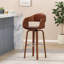 Tabouret de bar pivotant de 30,25 po-1905432212-1978307369