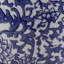 Lampe de table bleue en céramique