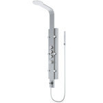 Mateo 60" H X 7" W 6-Jet Shower System & Tub Filler with Hand Shower Wand and Rainfall Shower Head