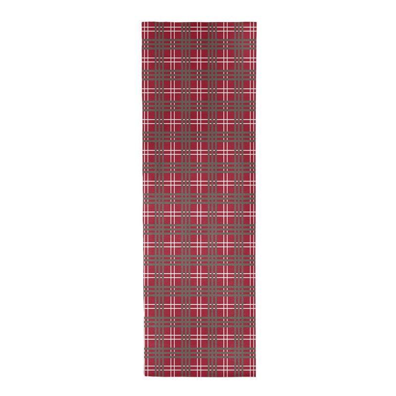 Plaid Indoor Rug, Runner 2'6" x 8'