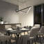 Luminaire suspendu moderne Wrought Studio Artemis, noir