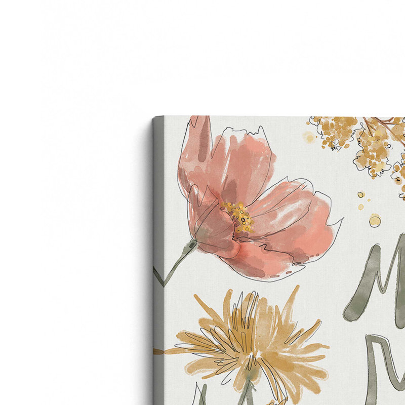 «Botanical Encouragement», ensemble de 2, reproduction sur toile, Toile tendue, H 16 po x l 16 po