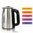 Kenmore 1.7L Cordless Electric Kettle with 6 Temperature Pre-Sets, Stainless Steel