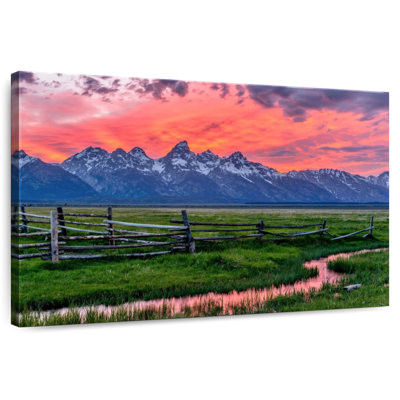 Alvord Grand Teton Sunset