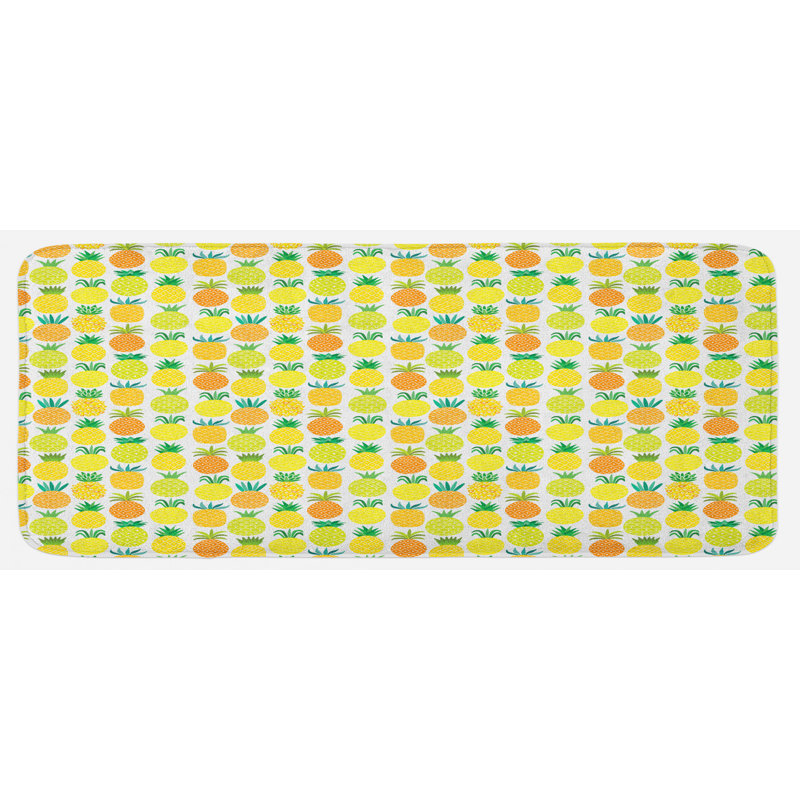 Tapis de cuisine ananas