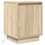 Dariona 38cm W Manufactured Wood Bedside Table-1782197488