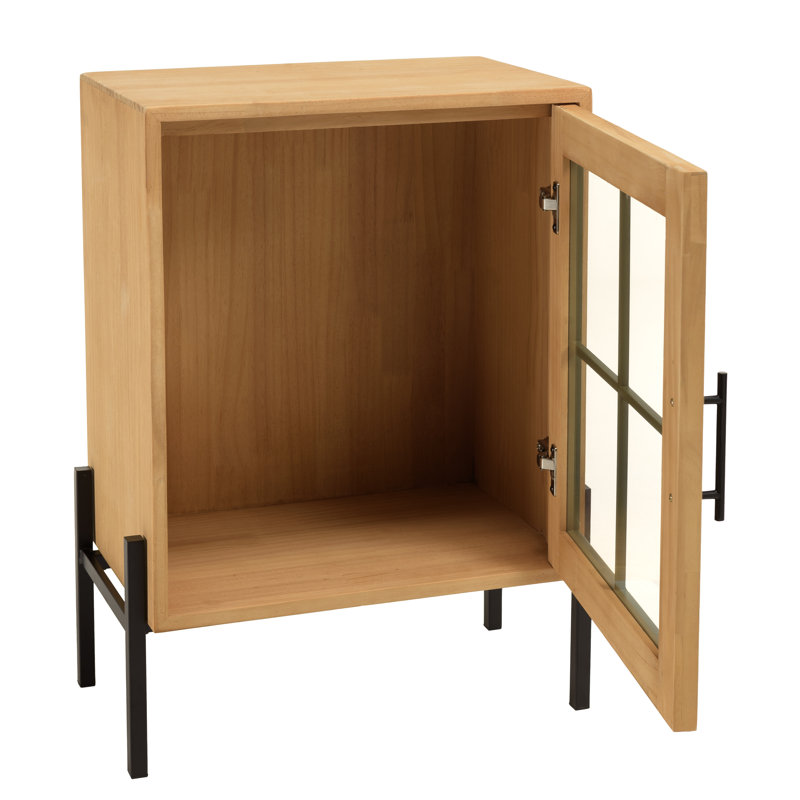 Ancle 58cm W Steel Bedside Table