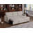 Convertible Upholstered Sectional Sofa With Pull-Out Chaise