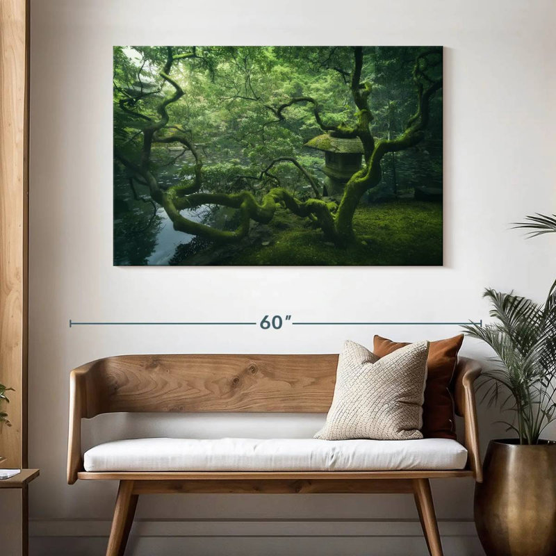 Arbre japonais Alvord, H 32 po x l 48 po