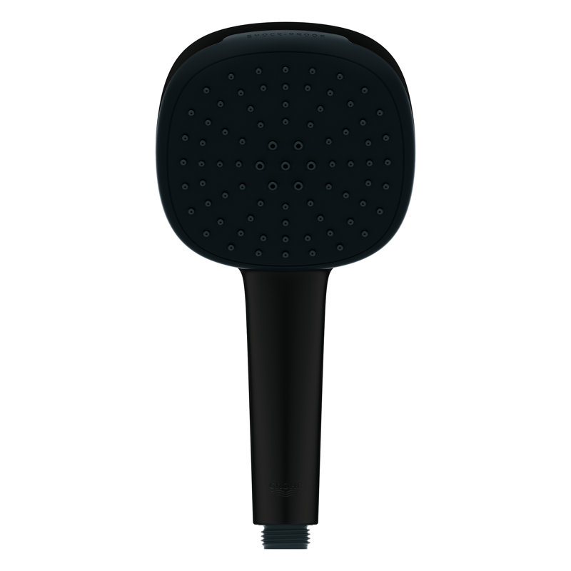 Tempesta 110 Square 2-Spray Hand Shower, Matte Black