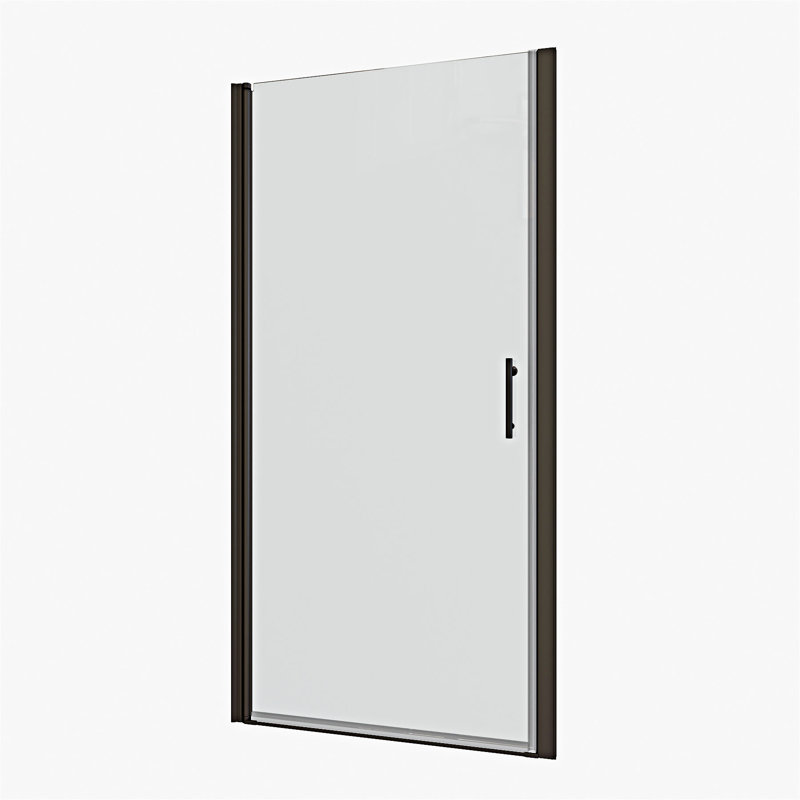 Porte de douche universelle à pivot
