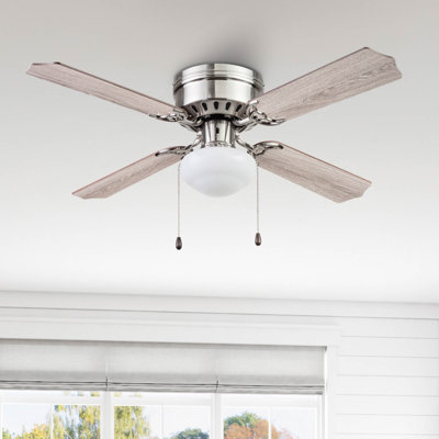 Ventilateur de plafond 42 po avec ensemble d'éclairage Cherry Hill