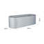 Blumfeldt Metal Raised Garden Bed-32928167-32928170
