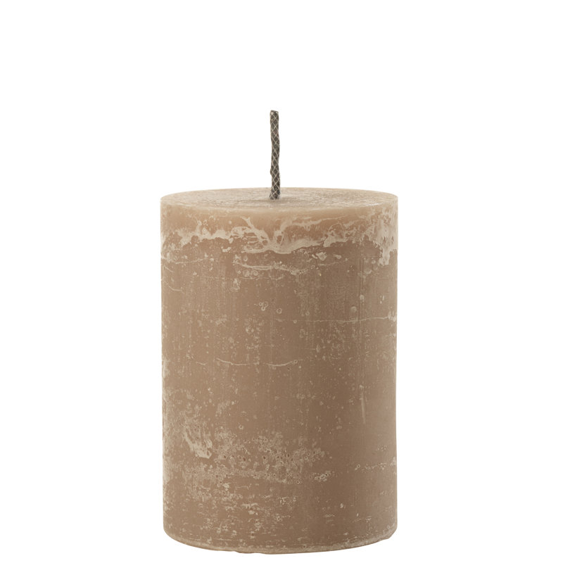 Pillar Candle, Beige