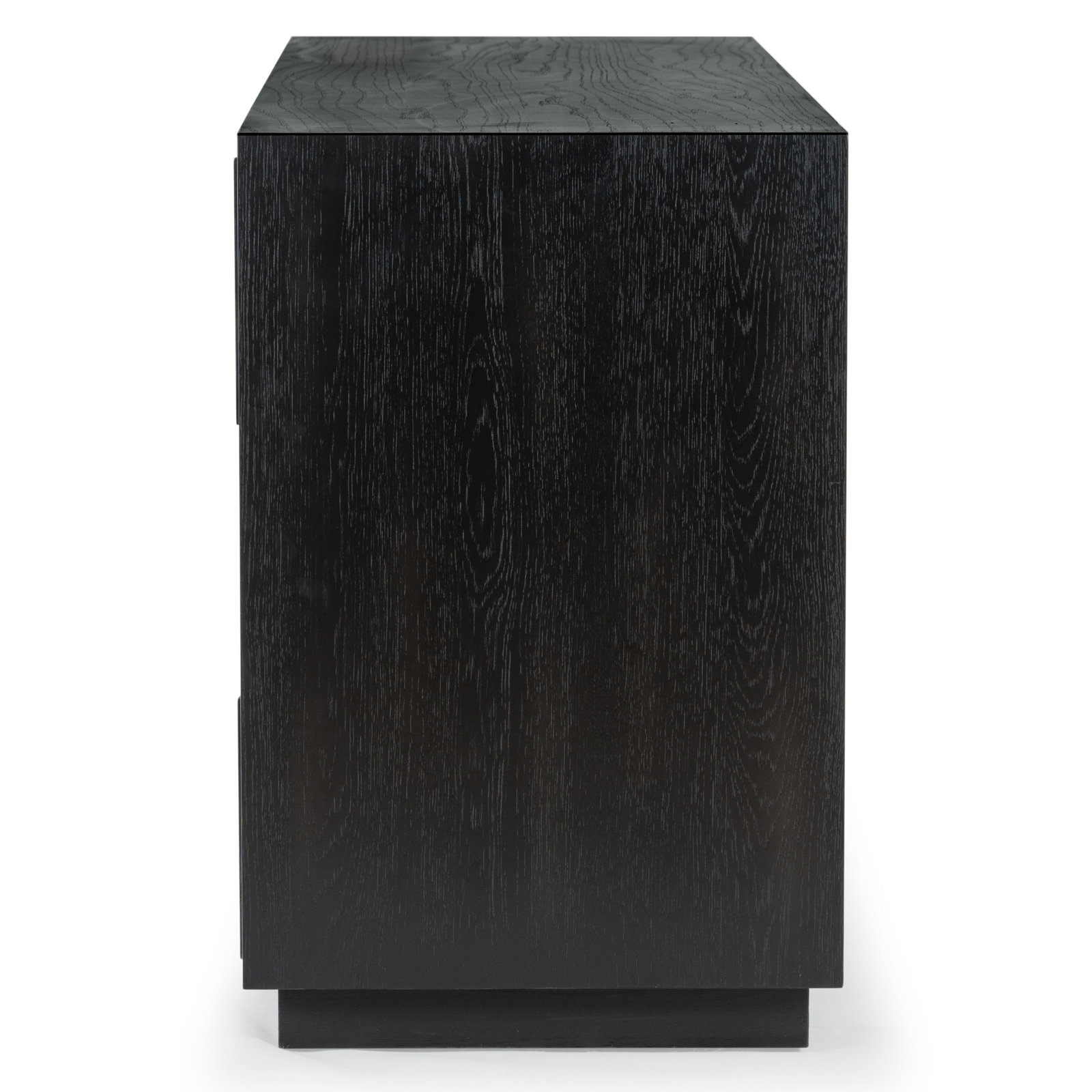 Baylor Wood 6 Drawer Dresser, Black