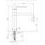 Piralla Cox Kitchen Faucet-30931756